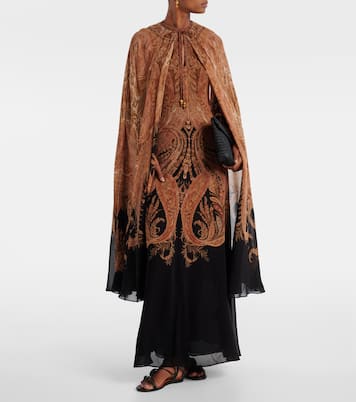 Robe longue Hypnotic imprimée | Zimmermann