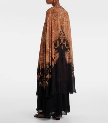 Robe longue Hypnotic imprimée | Zimmermann
