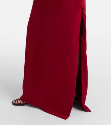 Rosina one-shoulder crêpe gown | Proenza Schouler