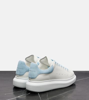 Oversized leather sneakers | McQueen