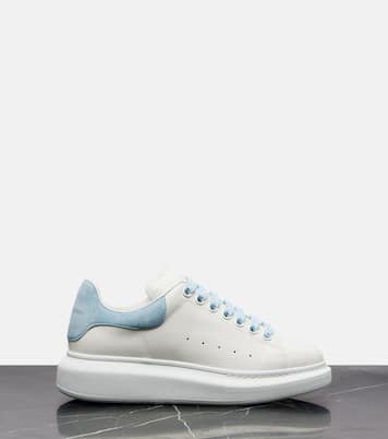 Oversized leather sneakers | McQueen