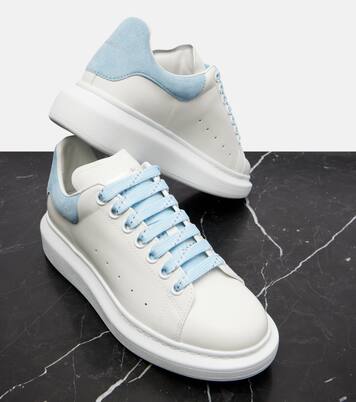 Oversized leather sneakers | McQueen