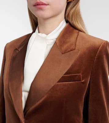 Elegance Softness velvet blazer | Dorothee Schumacher