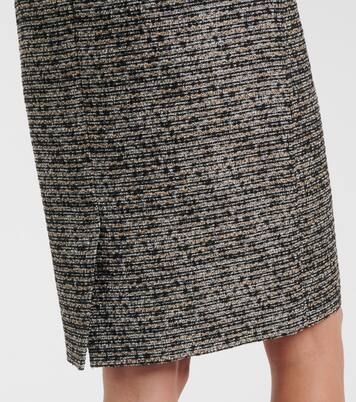 Fumetto tweed midi skirt | Max Mara