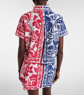 Cashew And Birds cotton shirt | Farm Rio