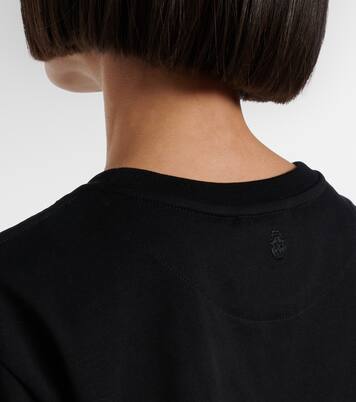 Cotton lace T-shirt | McQueen