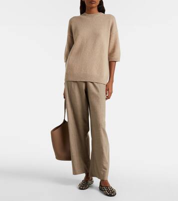 Verzierte Slip-Ons Jane aus Veloursleder | Khaite