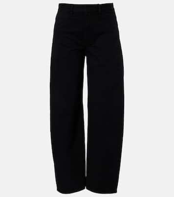 Tribeca cotton twill barrel-leg pants | Nili Lotan