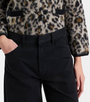 Tribeca cotton twill barrel-leg pants | Nili Lotan