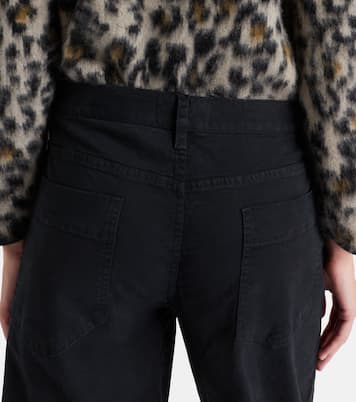 Tribeca cotton twill barrel-leg pants | Nili Lotan