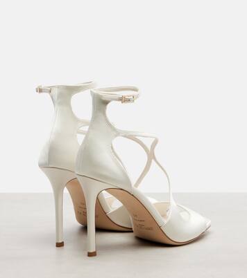 Azia 95 satin sandals | Jimmy Choo