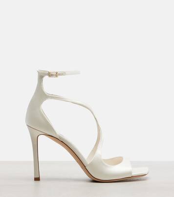 Azia 95 satin sandals | Jimmy Choo