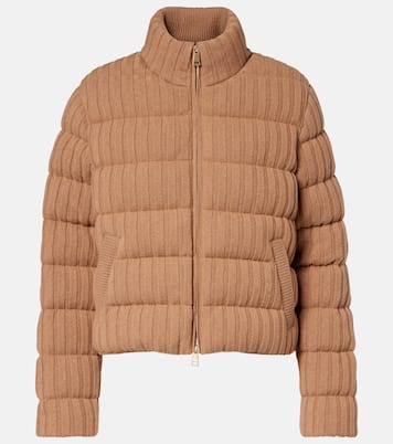 Daunenjacke aus Wolle und Kaschmir | Moncler