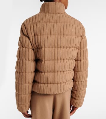 Daunenjacke aus Wolle und Kaschmir | Moncler