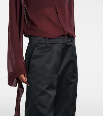 Weite Hose Brickell aus Satin | The Frankie Shop