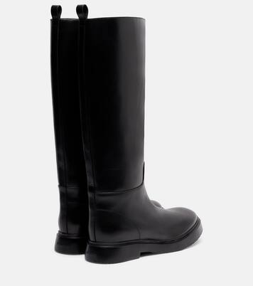 Bank leather knee-high boots | Proenza Schouler