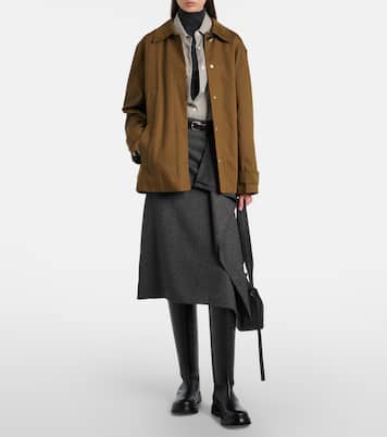 Bank leather knee-high boots | Proenza Schouler