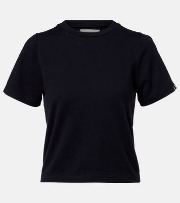 T-Shirt Tina aus Baumwolle und Kaschmir | Extreme Cashmere