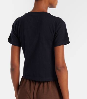 T-Shirt Tina aus Baumwolle und Kaschmir | Extreme Cashmere