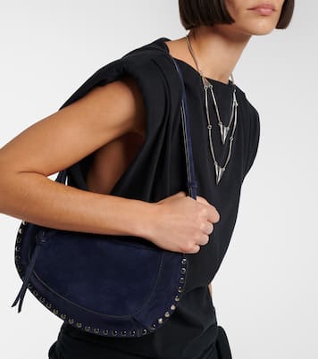 Oskan Moon suede shoulder bag | Isabel Marant