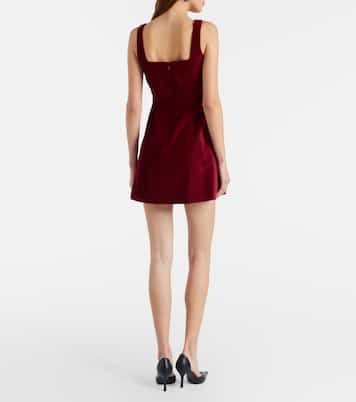 Minikleid Brooke aus Baumwollsamt | Markarian