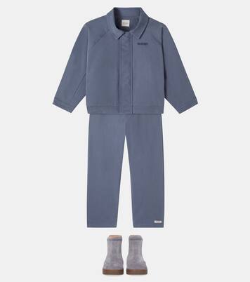 Santy embroidered cotton-blend pants | Donsje