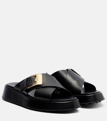 Leather slides | Tod's