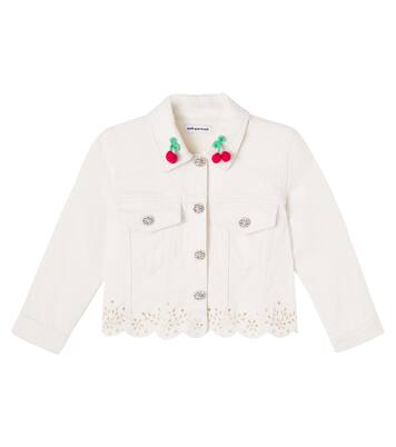 Veste en jean à cristaux | Self-Portrait Kids