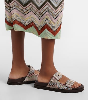 Clea Zigzag sandals | Missoni