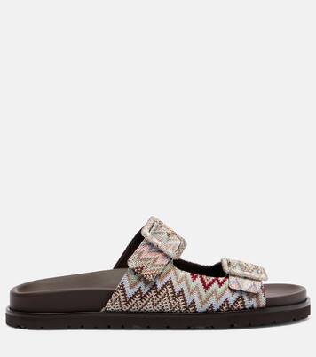 Clea Zigzag sandals | Missoni