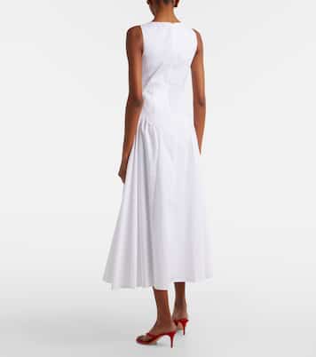 Midikleid Gwen aus Baumwollpopeline | Staud