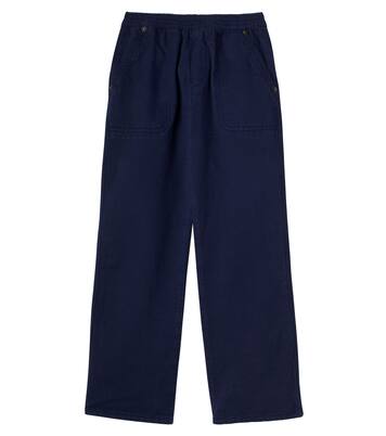 Matcha cotton and linen pants | Bonton