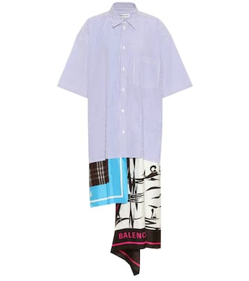 Vestido camisero de algodón | Balenciaga
