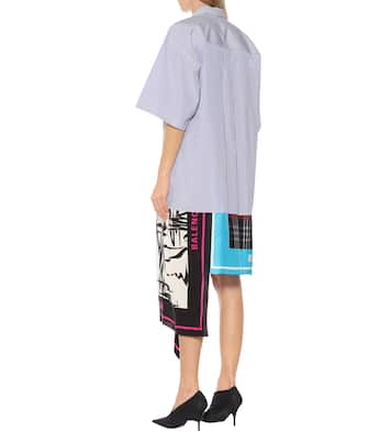 Vestido camisero de algodón | Balenciaga