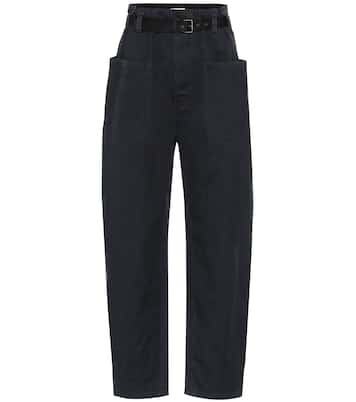 Rinny high-rise paperbag pants | Marant Etoile