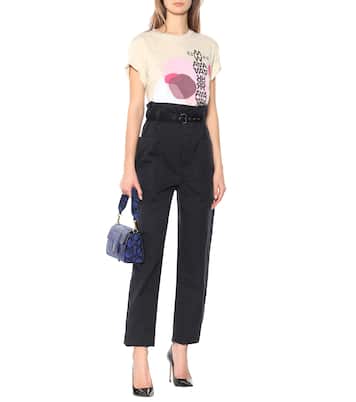Rinny high-rise paperbag pants | Marant Etoile