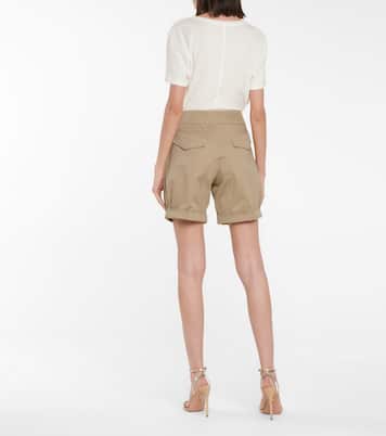 Shorts aus Baumwoll-Twill | Alexandre Vauthier