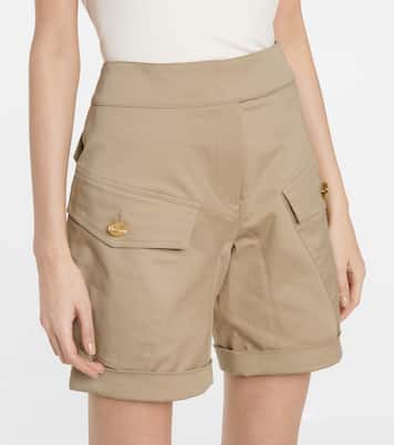 Shorts aus Baumwoll-Twill | Alexandre Vauthier