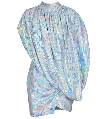 Mini-robe holographique | The Attico