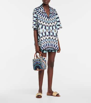 Shorts in cotone con stampa | Valentino