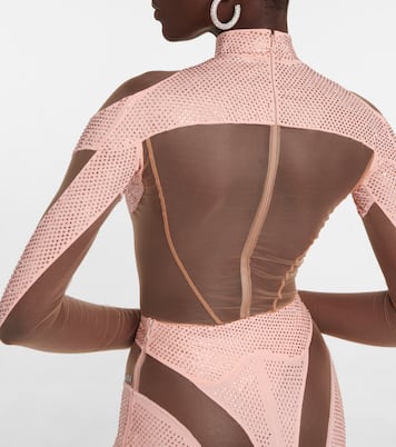Paneled bodysuit | Mugler