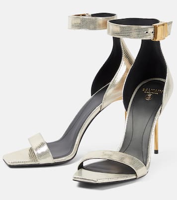 Sandali Uma in pelle stampata | Balmain