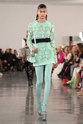Embroidered cotton-blend minidress | Giambattista Valli