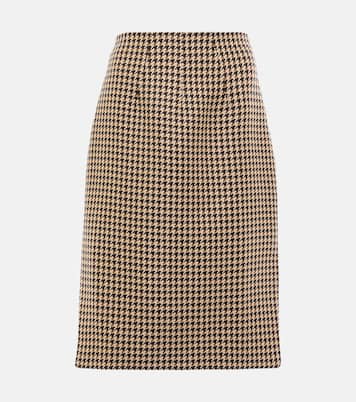 Noah houndstooth pencil skirt | Emilia Wickstead