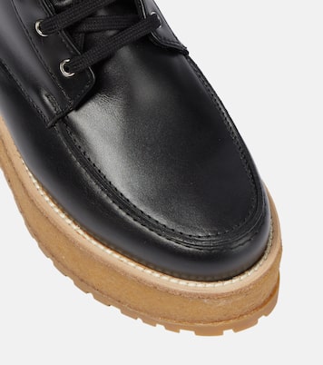 Bottines David à plateforme en cuir | Gabriela Hearst
