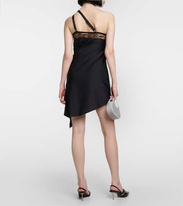 One-shoulder cutout minidress | Coperni