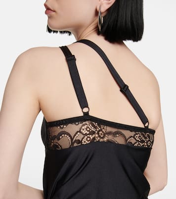 One-shoulder cutout minidress | Coperni