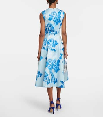 Bedrucktes Midikleid Mara aus Duchesse | Emilia Wickstead