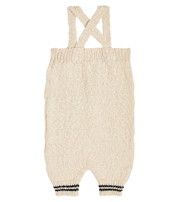 Baby Silver knit overalls | 1 + in the Family