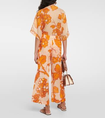 Pantalon imprimé en ramie | Etro